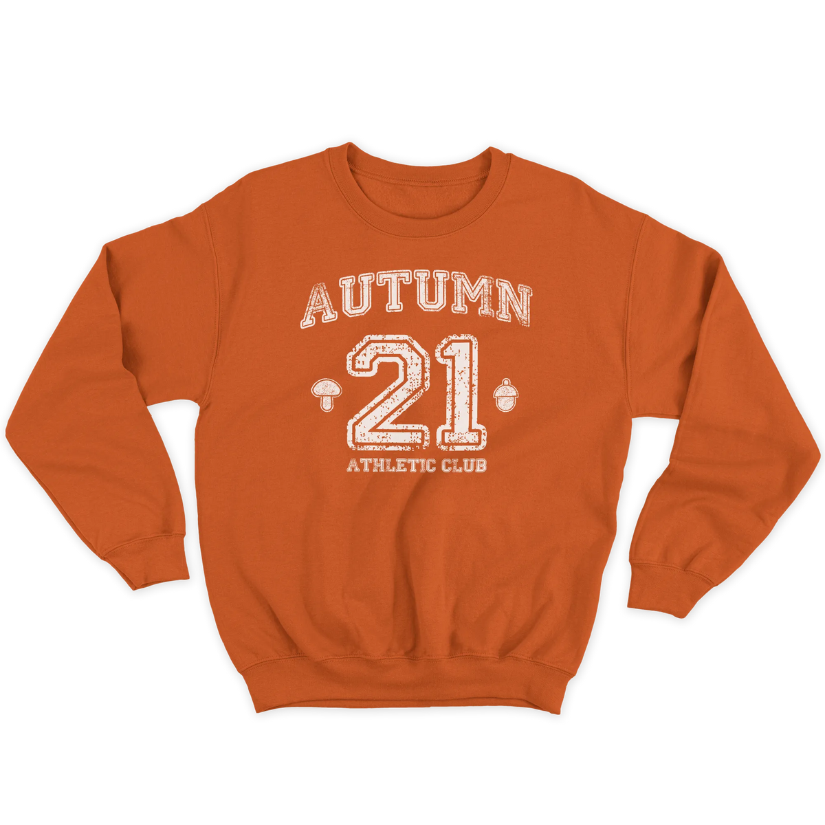Kintu Felpa Girocollo Unisex Autum Athletic Club - Divertente - College - Autunno