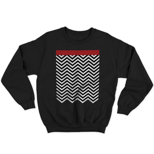 Kintu Felpa Girocollo Unisex Twin Peaks Minimal - Cult - Serie Tv