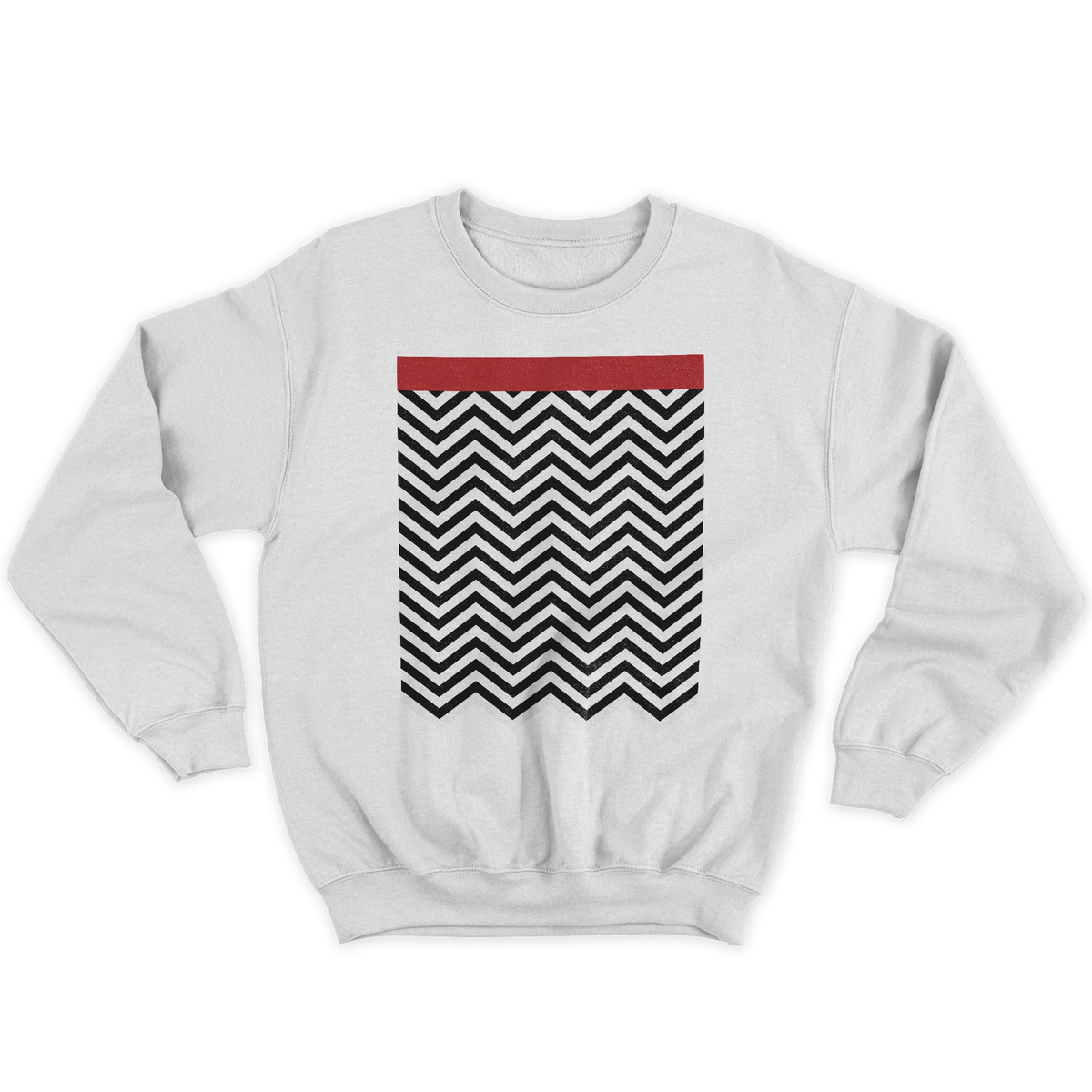 Kintu Felpa Girocollo Unisex Twin Peaks Minimal - Cult - Serie Tv