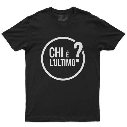 Kintu T-shirt Chi è L’ultimo? Chi L’ha Visto Sciarelli Meme