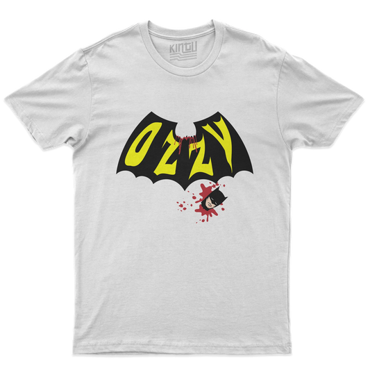 Kintu T-shirt Ozzy Vs Batman - Divertente
