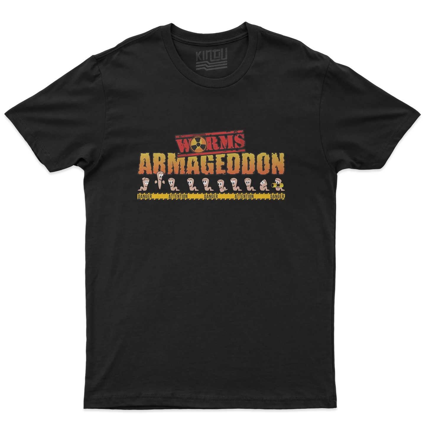 Kintu T-shirt Worms Armageddon - Retro Game
