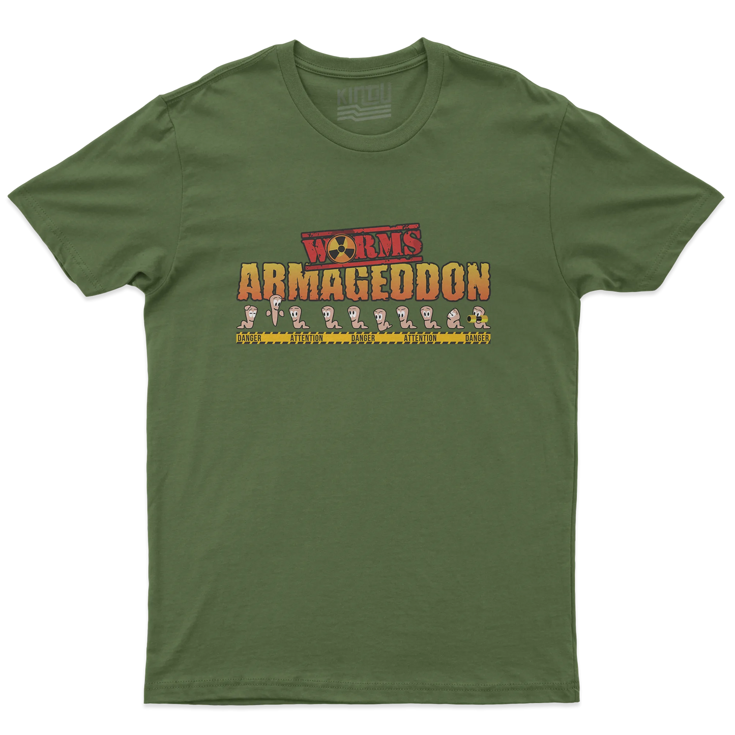 Kintu T-shirt Worms Armageddon - Retro Game