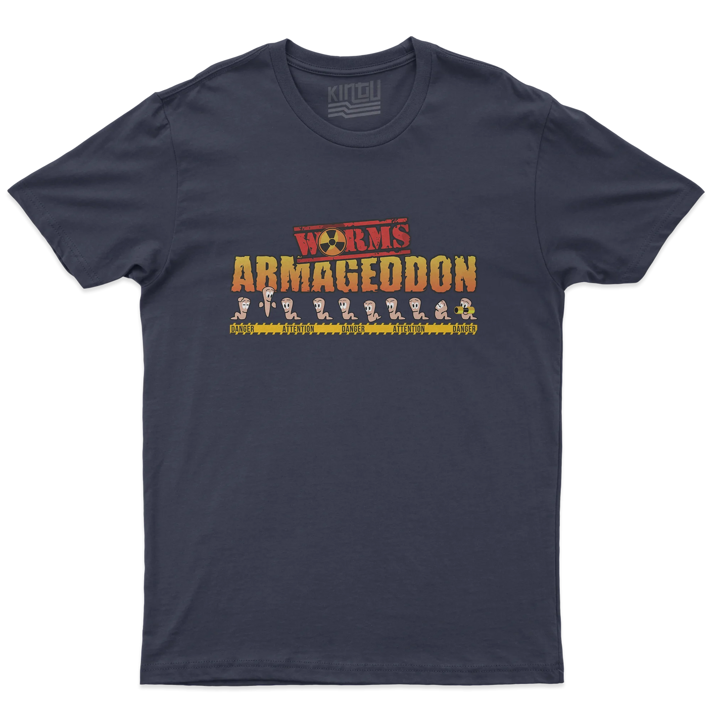 Kintu T-shirt Worms Armageddon - Retro Game
