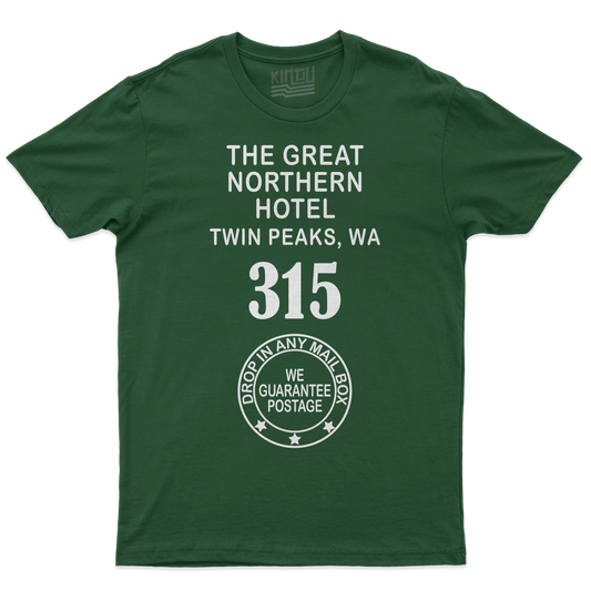 Kintu T-shirt Twin Peaks Hotel Key Tag - Serie Tv