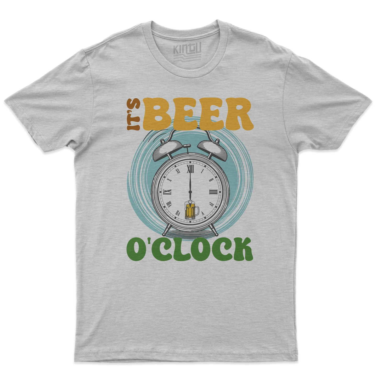 Kintu T-shirt It’s Beer O’clock - Estate - Birra