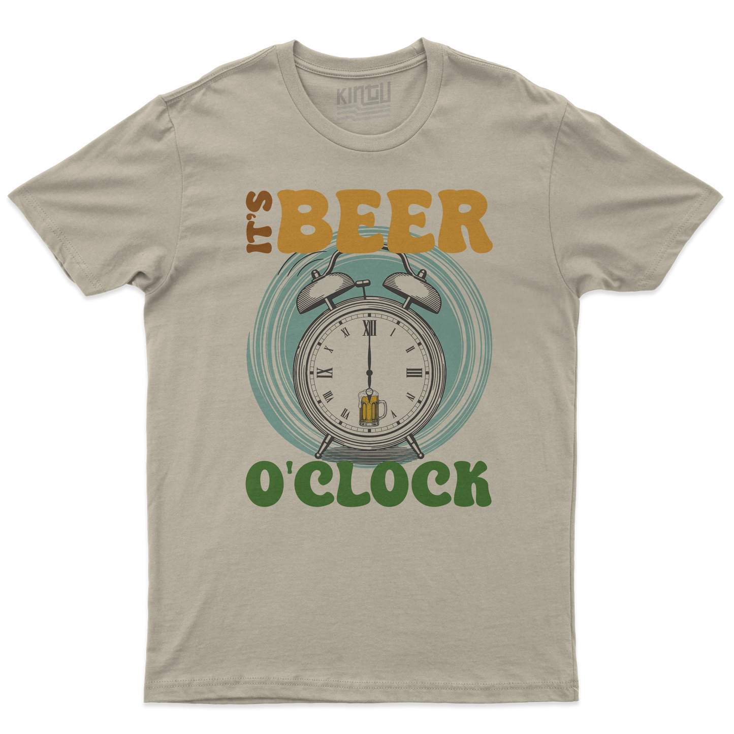 Kintu T-shirt It’s Beer O’clock - Estate - Birra