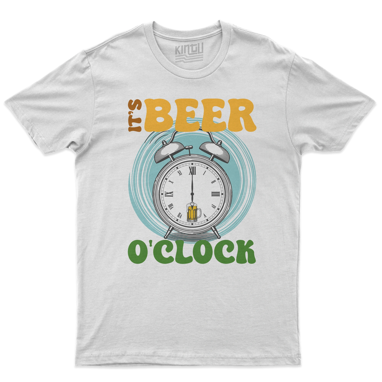 Kintu T-shirt It’s Beer O’clock - Estate - Birra