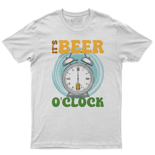 Kintu T-shirt It’s Beer O’clock - Estate - Birra
