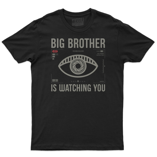 Kintu T-shirt Big Brother Is Watching You - Libri - 1984  - Film