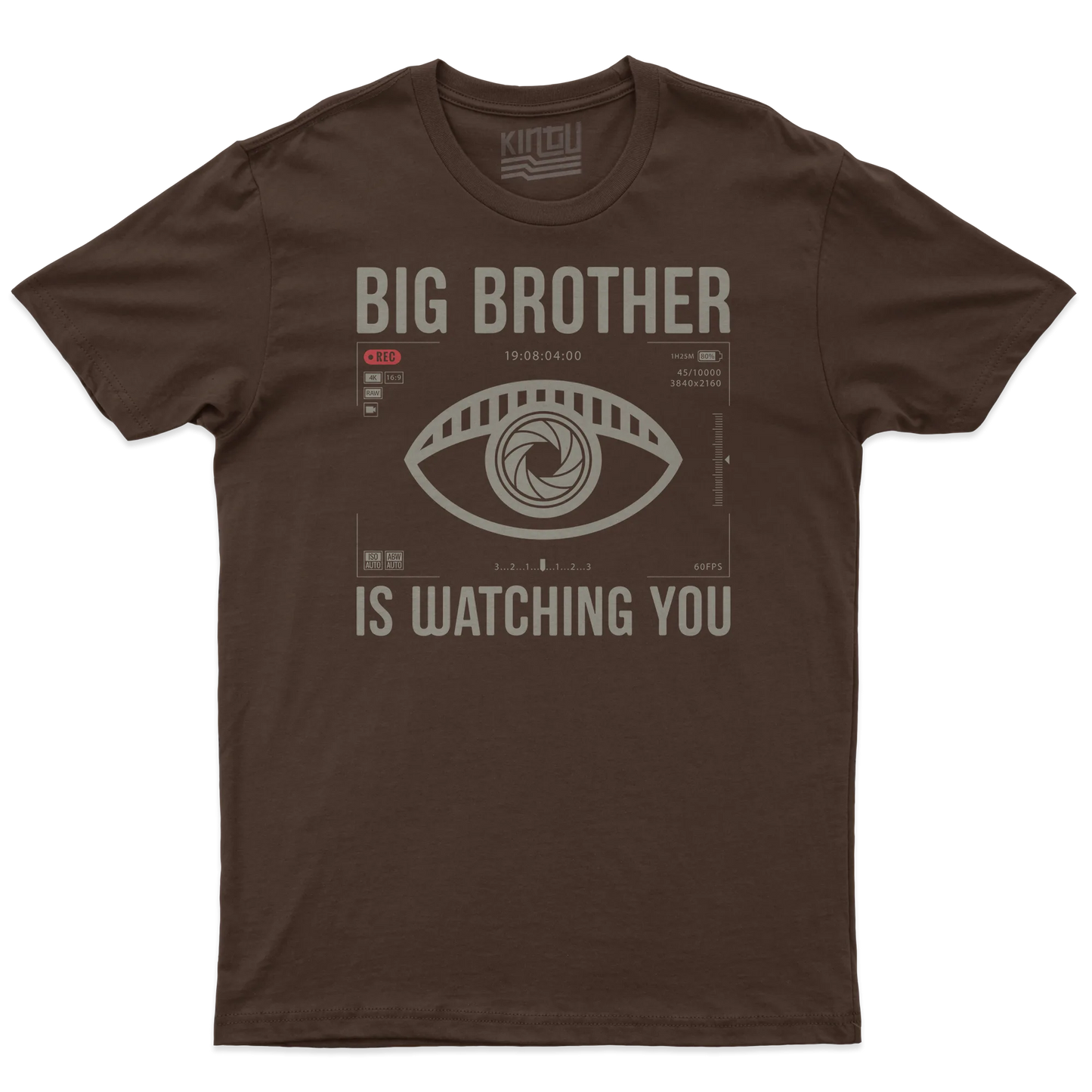 Kintu T-shirt Big Brother Is Watching You - Libri - 1984  - Film