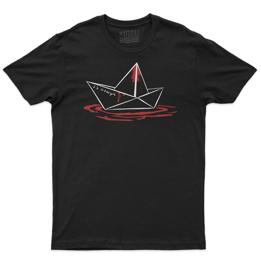 Kintu T-shirt It Paper Boat - Stephen King - Pennywise  - Film
