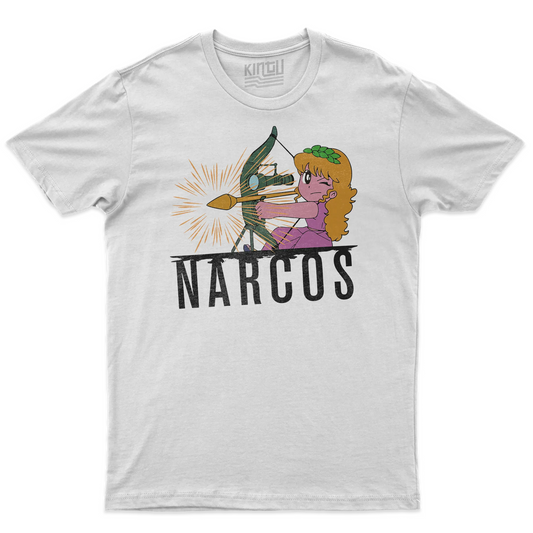 Kintu T-shirt Pollon Narcos -  Divertente - Cartoon  - Film