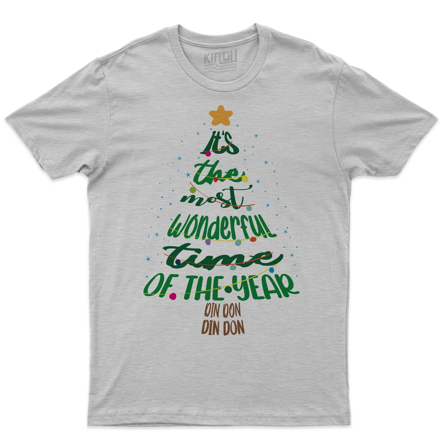 Kintu T-shirt Wonderful Time - Natale - Andy Williams