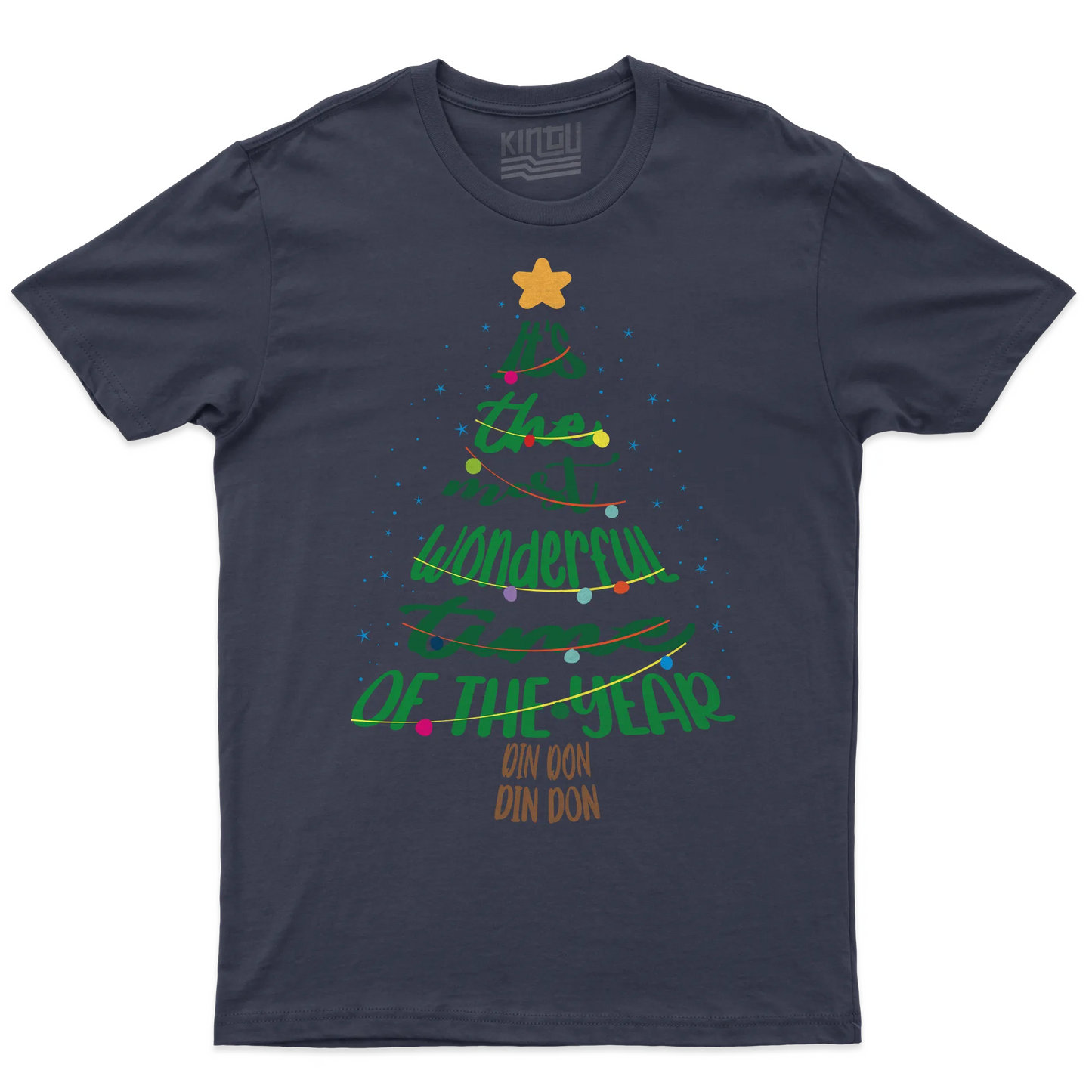Kintu T-shirt Wonderful Time - Natale - Andy Williams