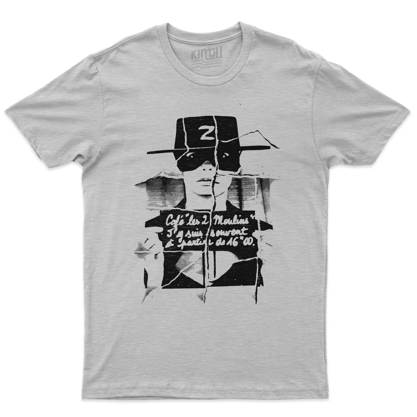 Kintu T-shirt Zorro Amelie - Cult - Il Favoloso Mondo - Film