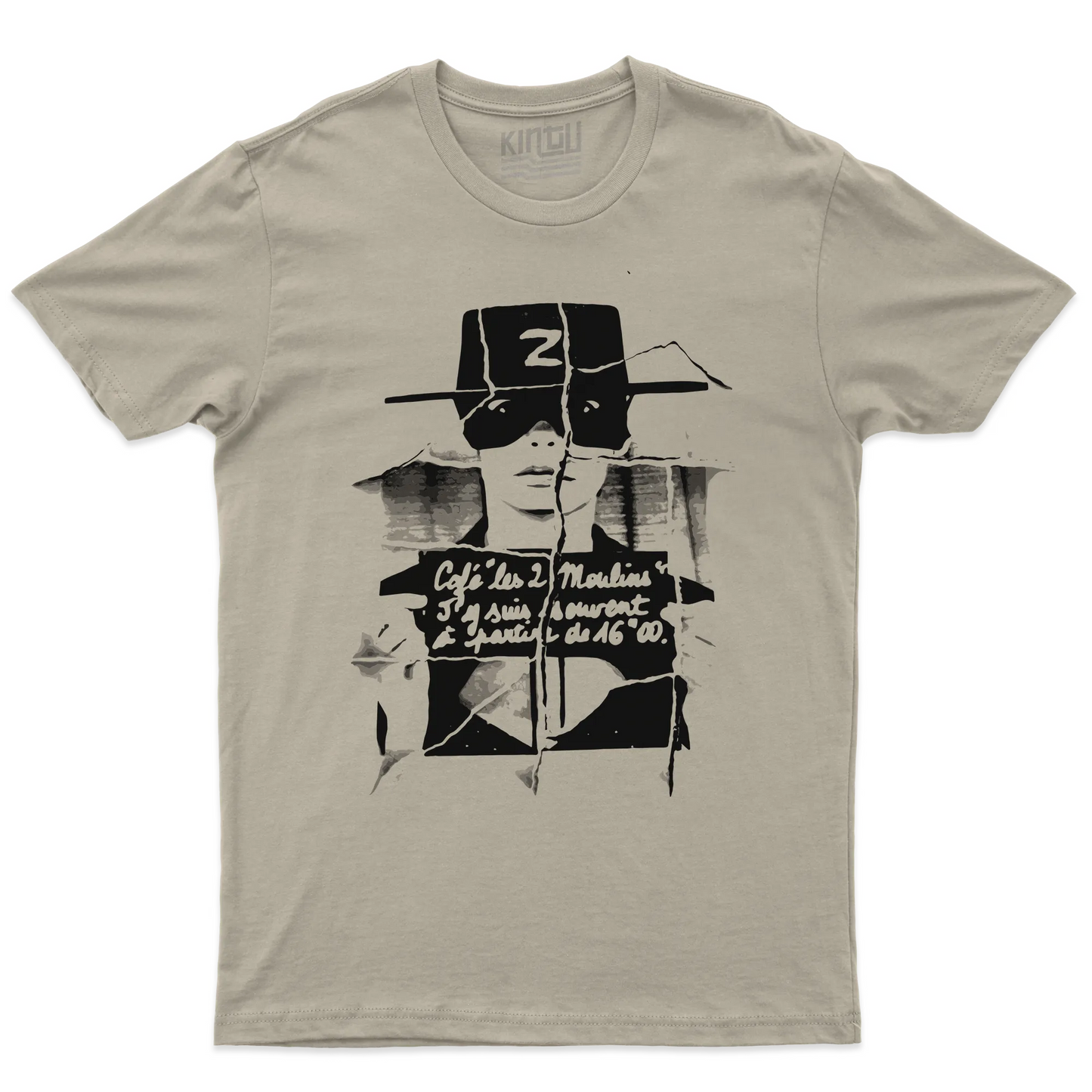 Kintu T-shirt Zorro Amelie - Cult - Il Favoloso Mondo - Film