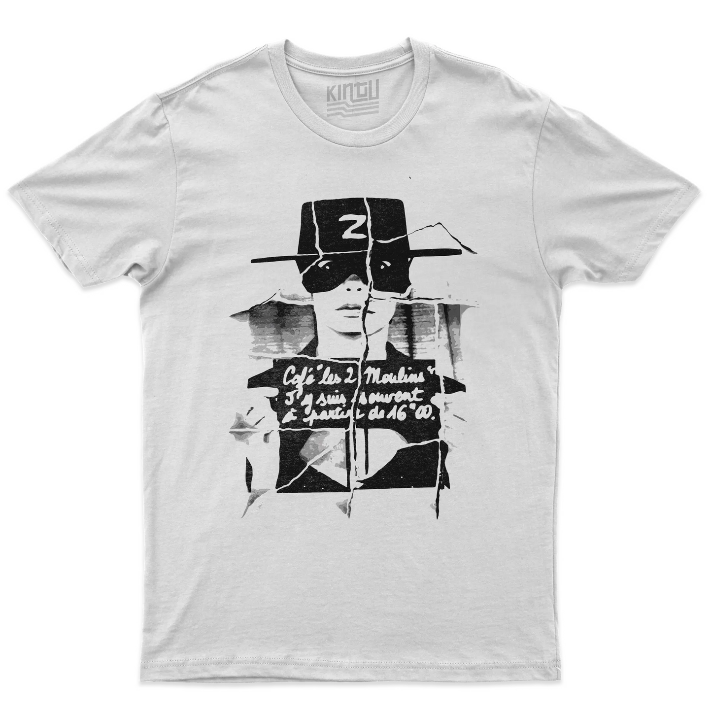 Kintu T-shirt Zorro Amelie - Cult - Il Favoloso Mondo - Film