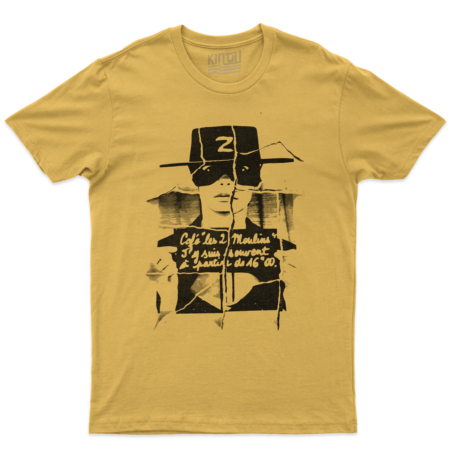 Kintu T-shirt Zorro Amelie - Cult - Il Favoloso Mondo - Film