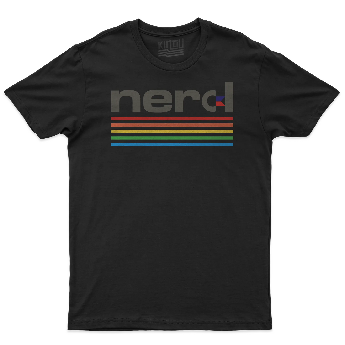 Kintu T-shirt Nerd - Divertente - Commodore - Retro Game