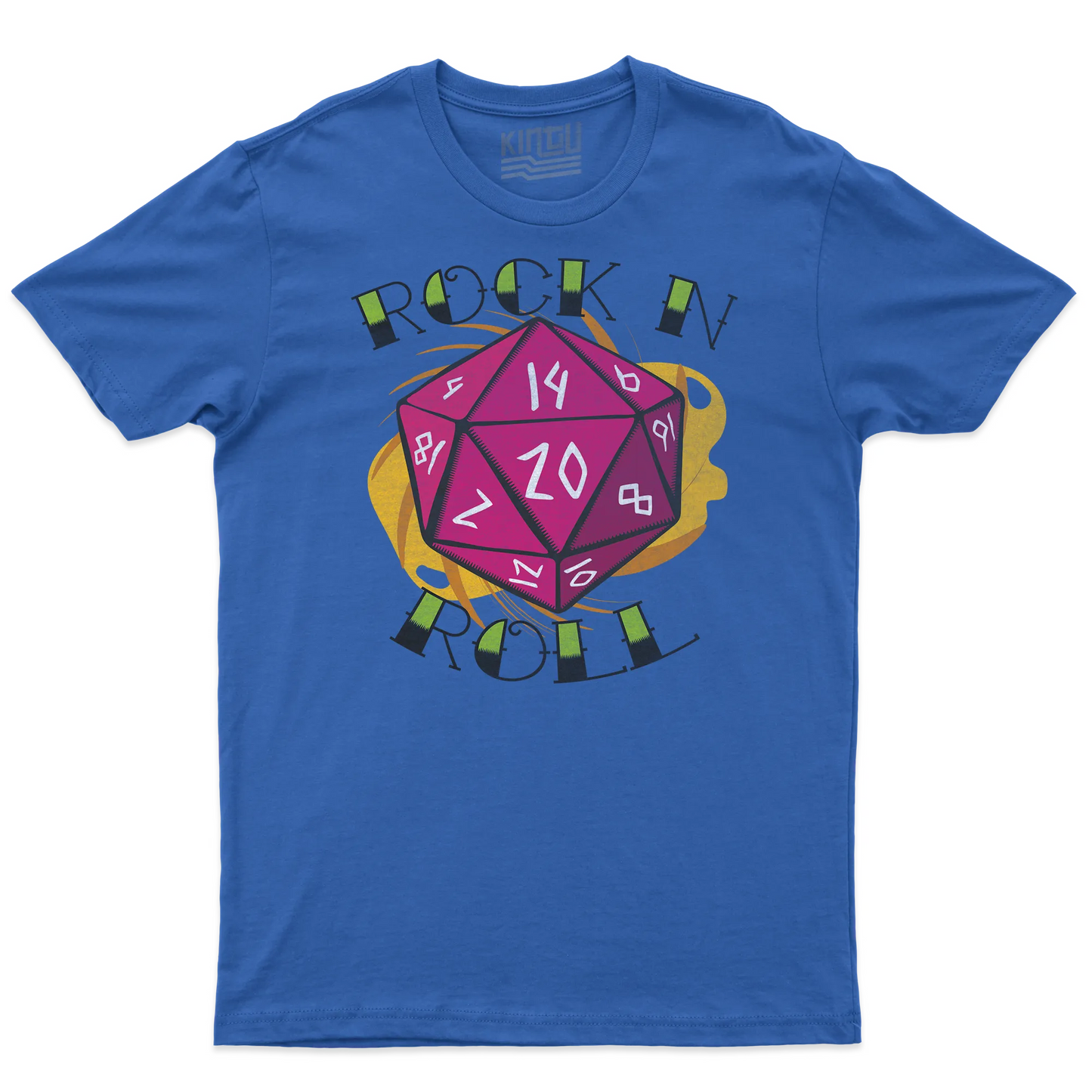 Kintu T-shirt Rock N Roll Dnd - Dungeons & Dragons - D20 - Rpg