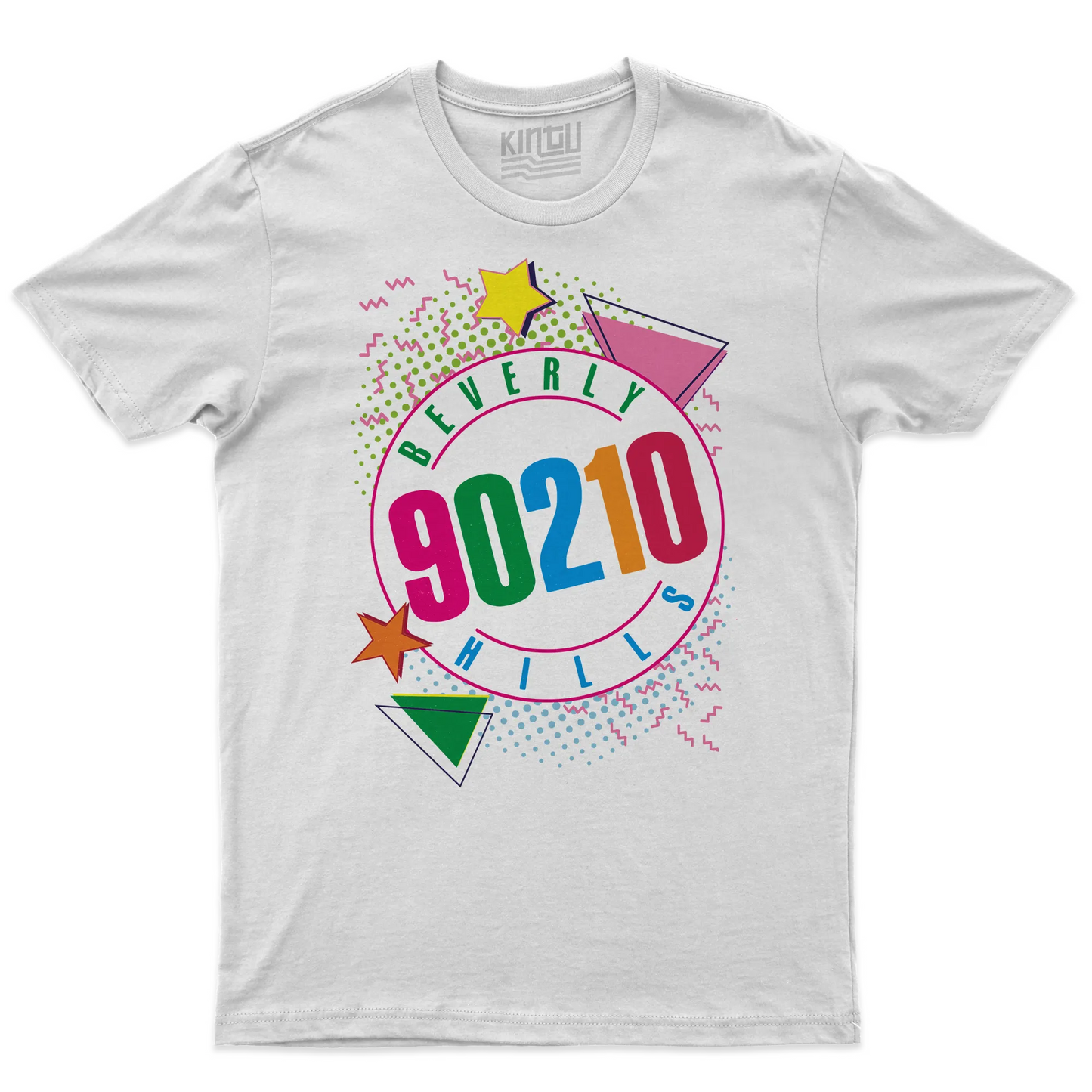 Kintu T-shirt Beverly Hills 90210 - 90’s Vibes - Serie Tv