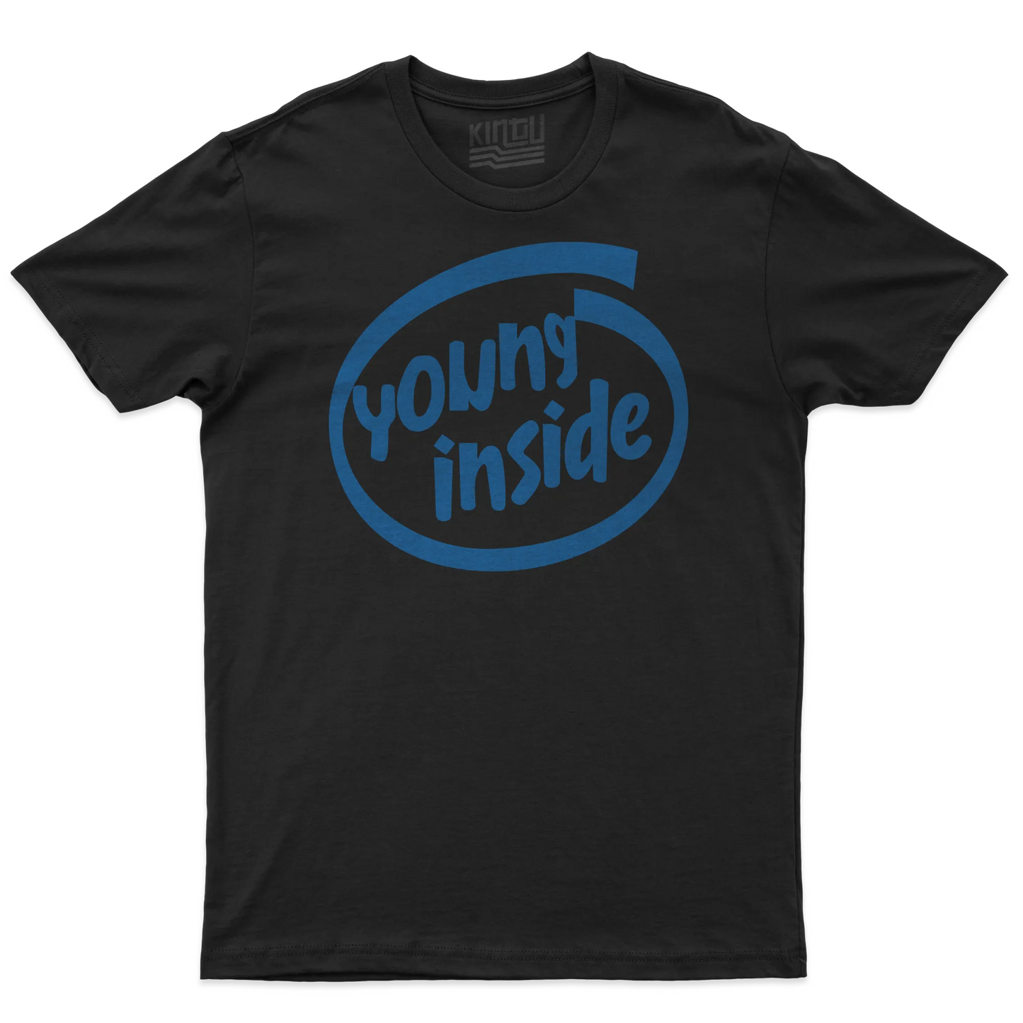 Kintu T-shirt Young Inside - Sempre Giovani - Divertente