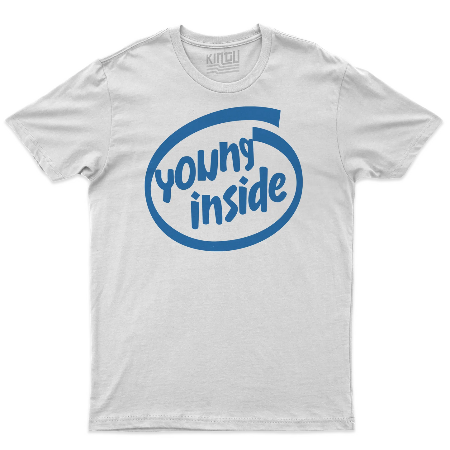 Kintu T-shirt Young Inside - Sempre Giovani - Divertente