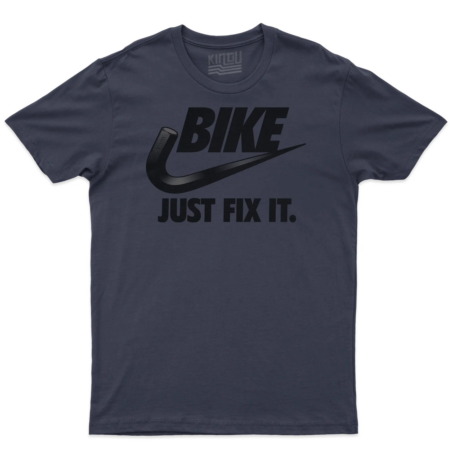Kintu T-shirt Bike Just Fix It - Divertente - Ciclisti - Sport