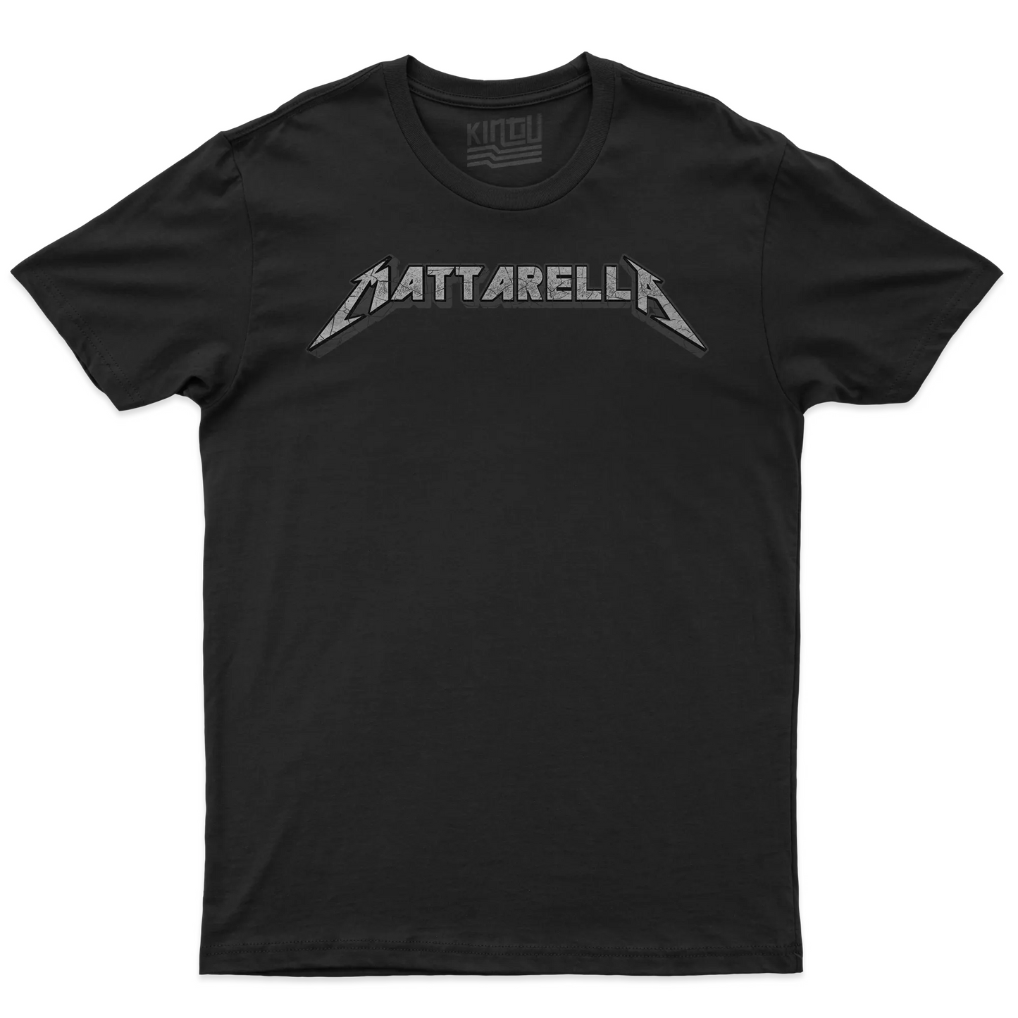 Kintu T-shirt Mattarella Metallica - Divertente - Politica - Musica - Personaggi Famosi