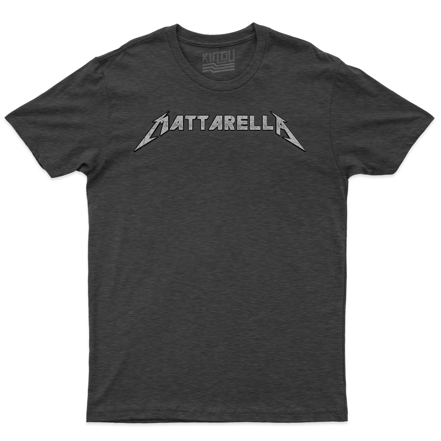 Kintu T-shirt Mattarella Metallica - Divertente - Politica - Musica - Personaggi Famosi