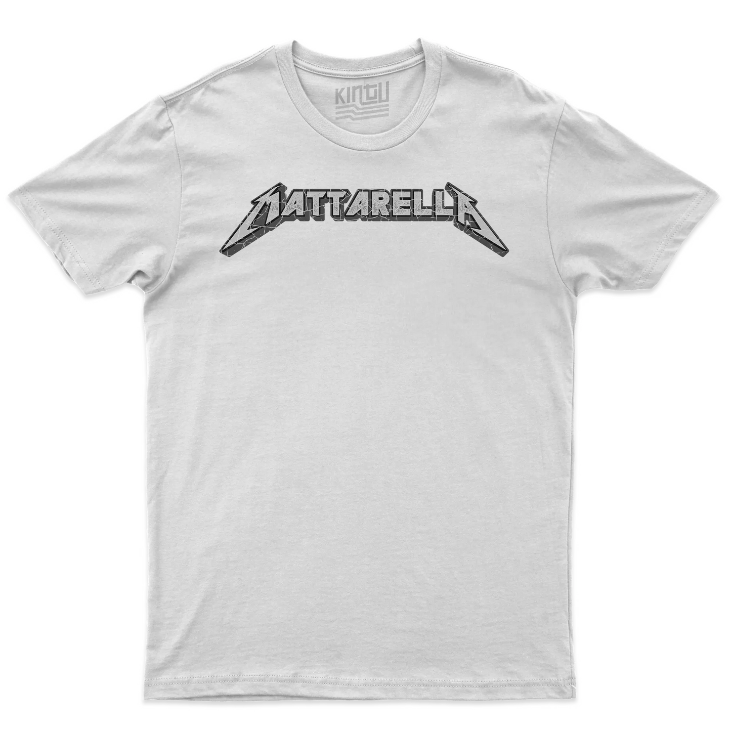 Kintu T-shirt Mattarella Metallica - Divertente - Politica - Musica - Personaggi Famosi
