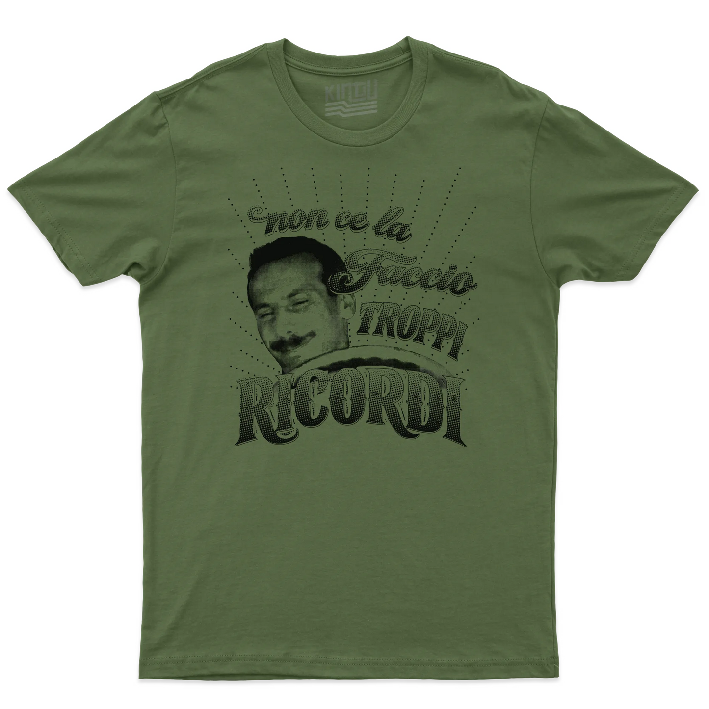 Kintu T-shirt Non Ce La Faccio - Troppi Ricordi - Film - Personaggi Famosi