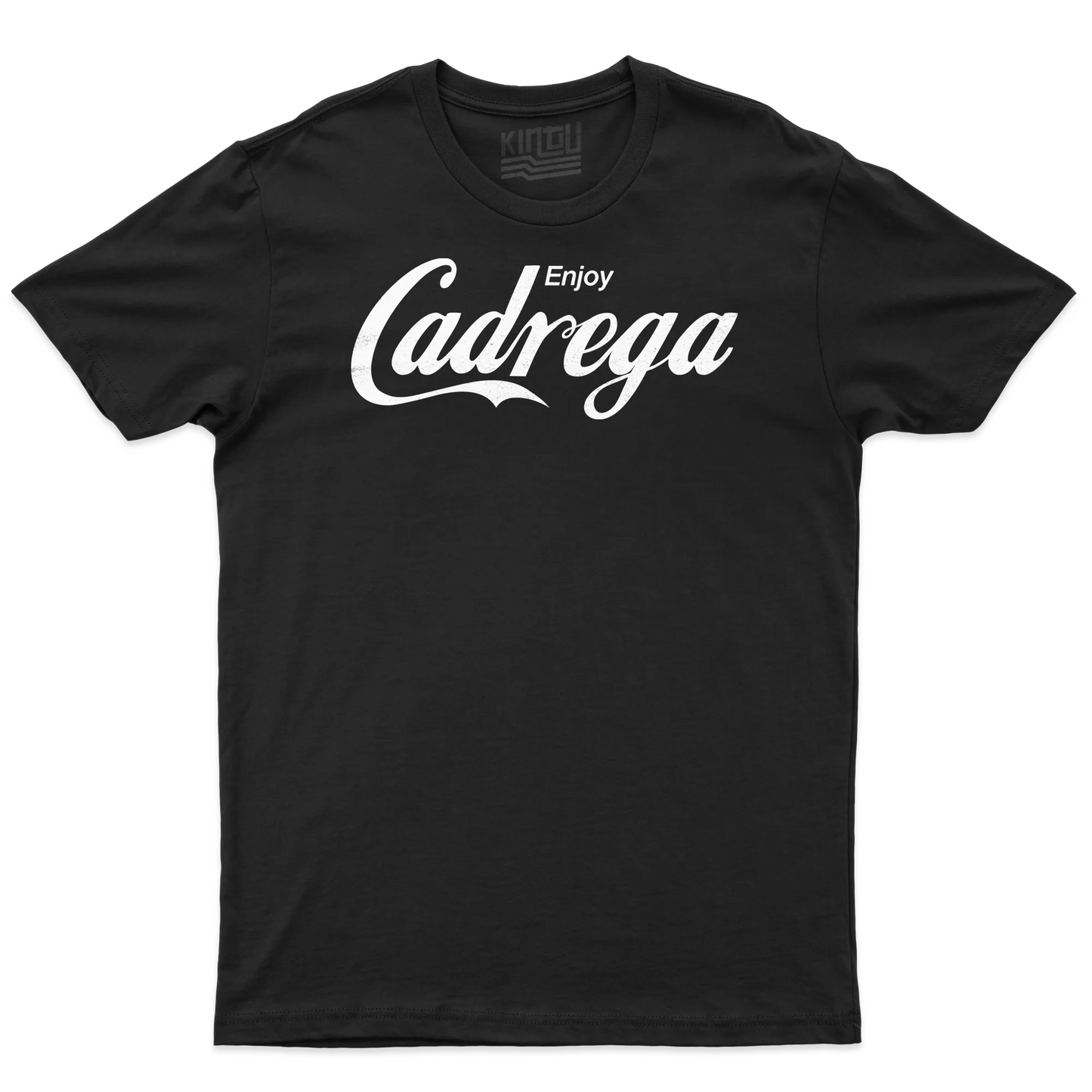 Kintu T-shirt Enjoy Cadrega - Buona - Divertente - Personaggi Famosi