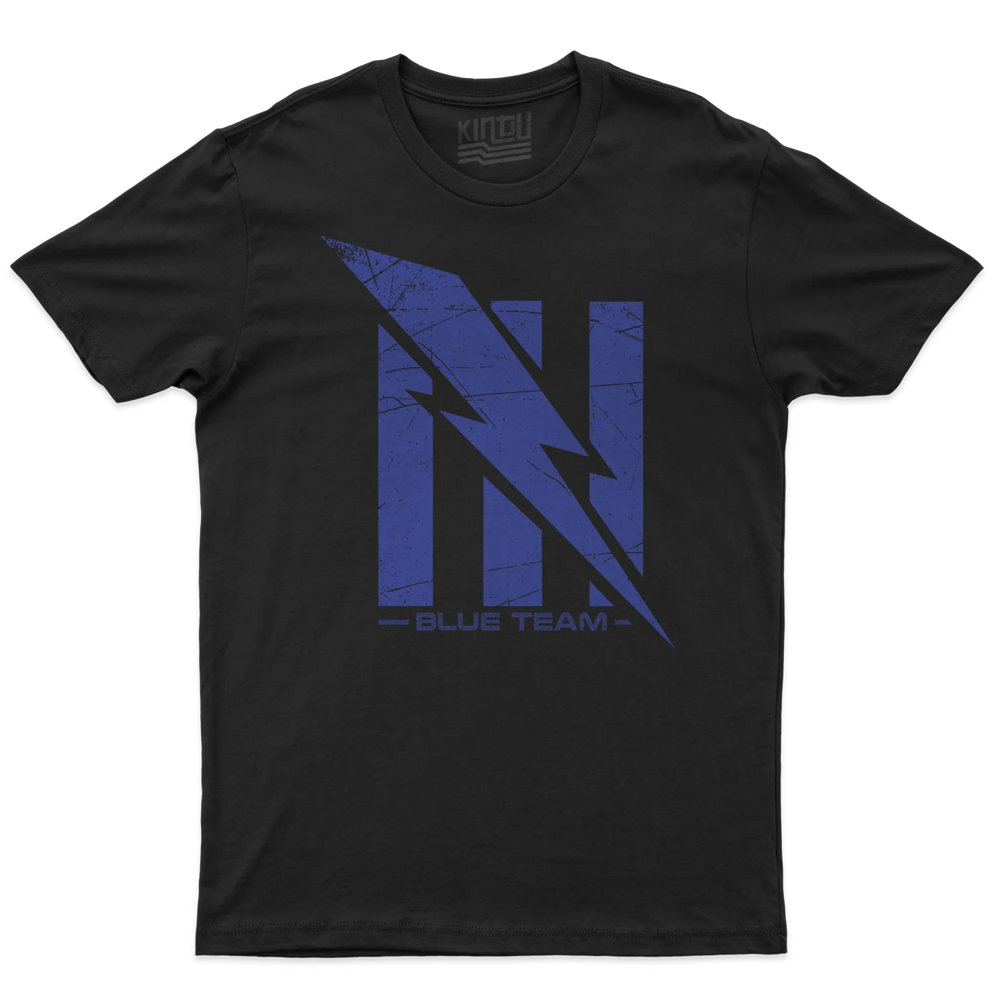 Kintu T-shirt Blue Team Ut - Tournament - Nerd - Dominio - Games