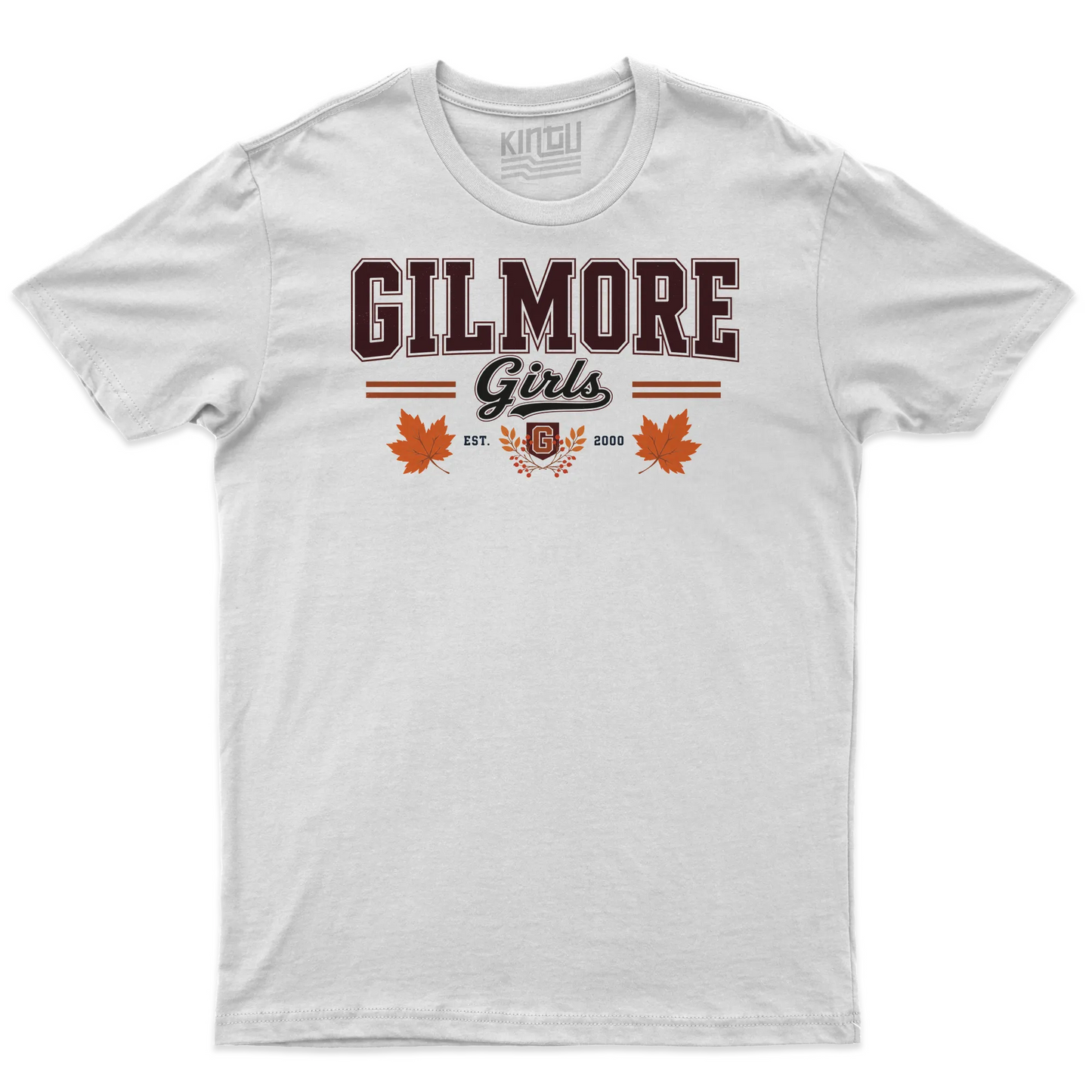 Kintu T-shirt Gilmore Girls Est 2000 - Una Mamma Per Amica - College - Autunno - Cozy - Serie Tv