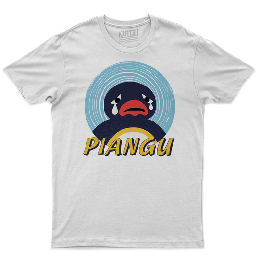 Kintu T-shirt Piangu - Pingu - Divertente - Personaggi Famosi