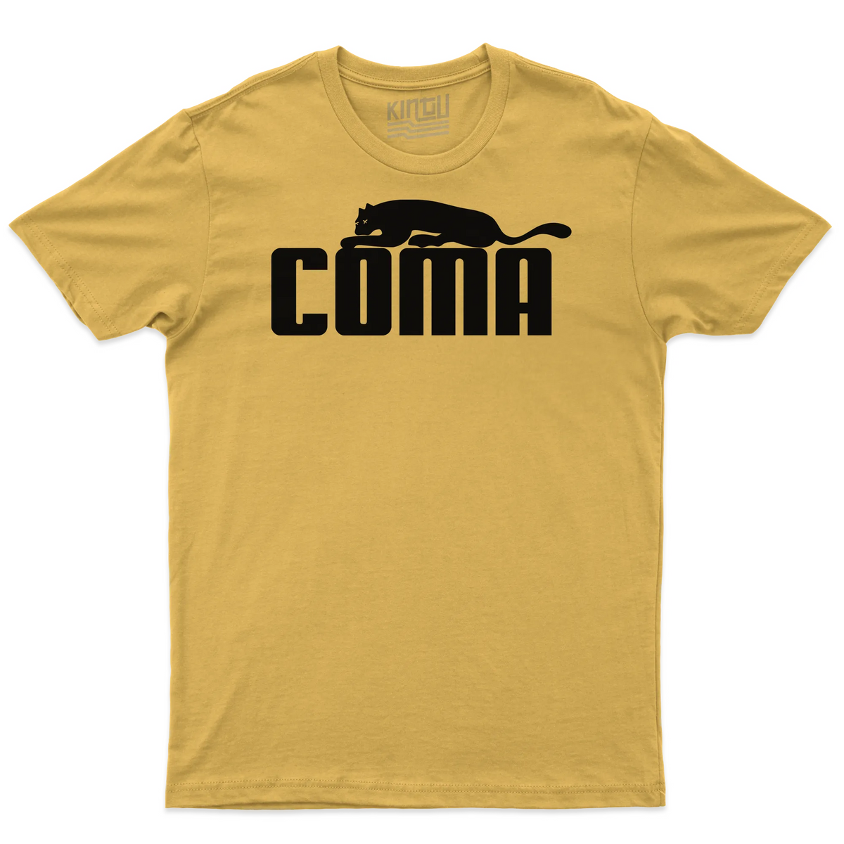 Kintu T-shirt Coma - Divertente - Parodia - Sport
