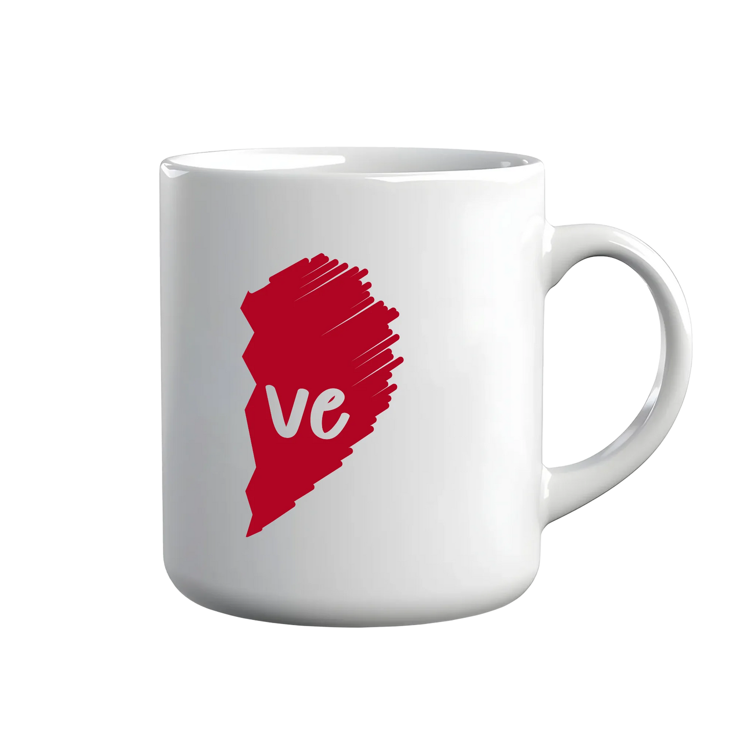 Kintu Tazza In Ceramica San Valentino Love - Regalo Di Coppia