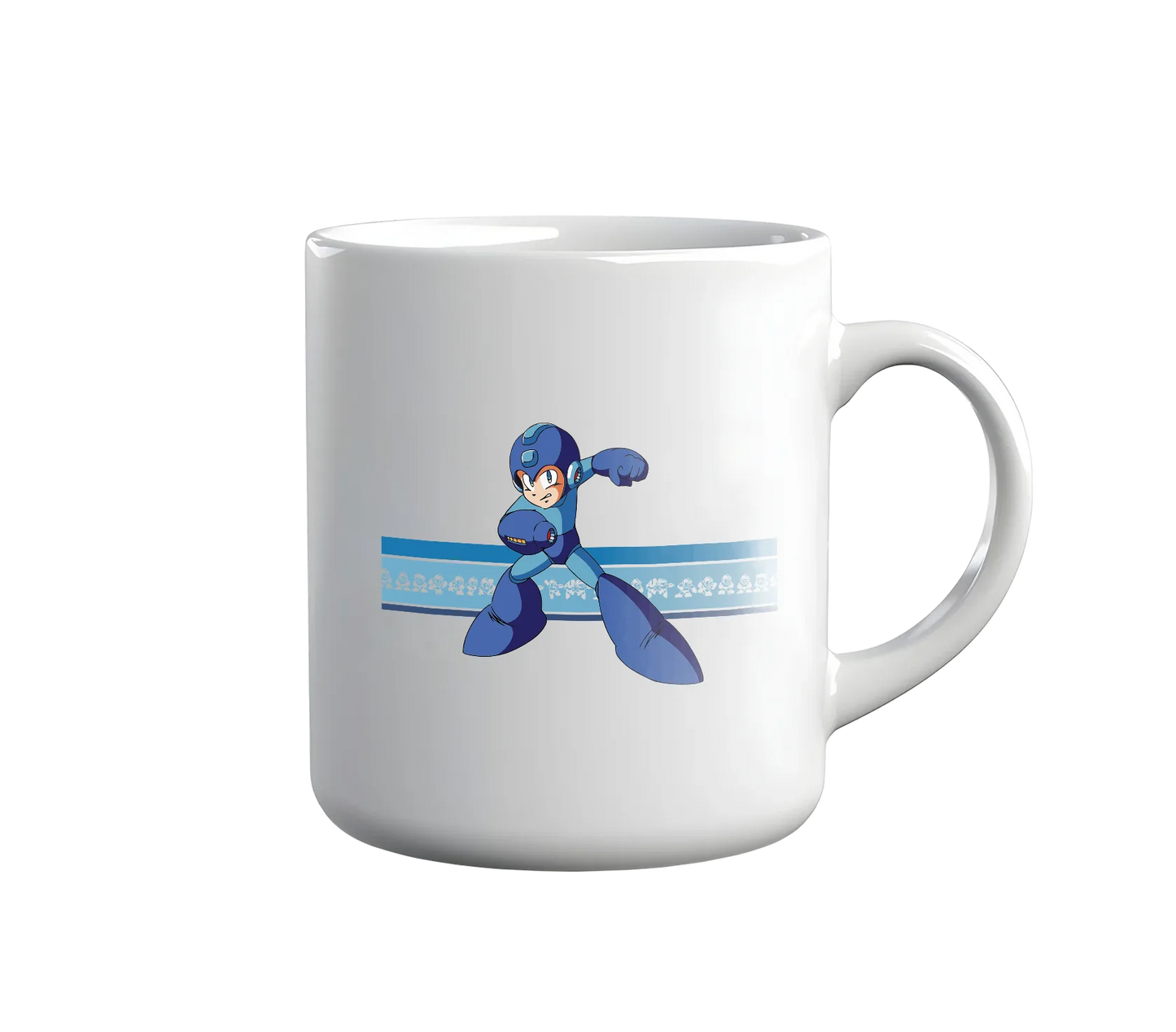 Kintu Tazza In Ceramica Megaman Rockman - Retro Game
