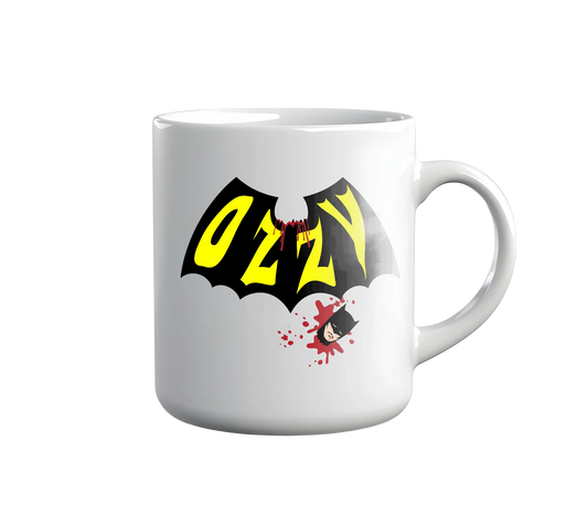 Kintu Tazza In Ceramica Ozzy Vs Batman - Divertente