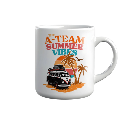 Kintu Tazza In Ceramica The A-team Summer Vibes - Divertente - Estate  - Serie Tv