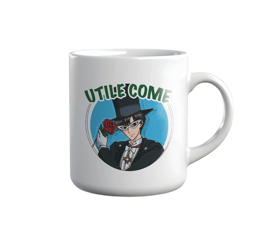 Kintu Tazza In Ceramica Utile Come Milord - Divertente - Sailor Moon - Tuxedo Mask  - Anime Manga