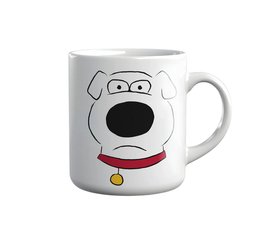 Kintu Tazza In Ceramica Brian Poker Face - Cartoni Animati - Serie Tv
