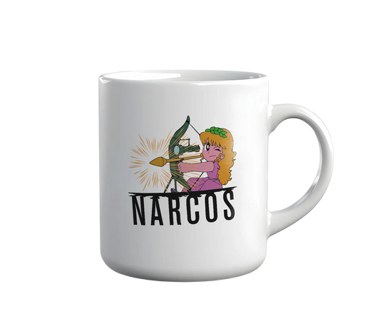 Kintu Tazza In Ceramica Pollon Narcos -  Divertente - Cartoon  - Film