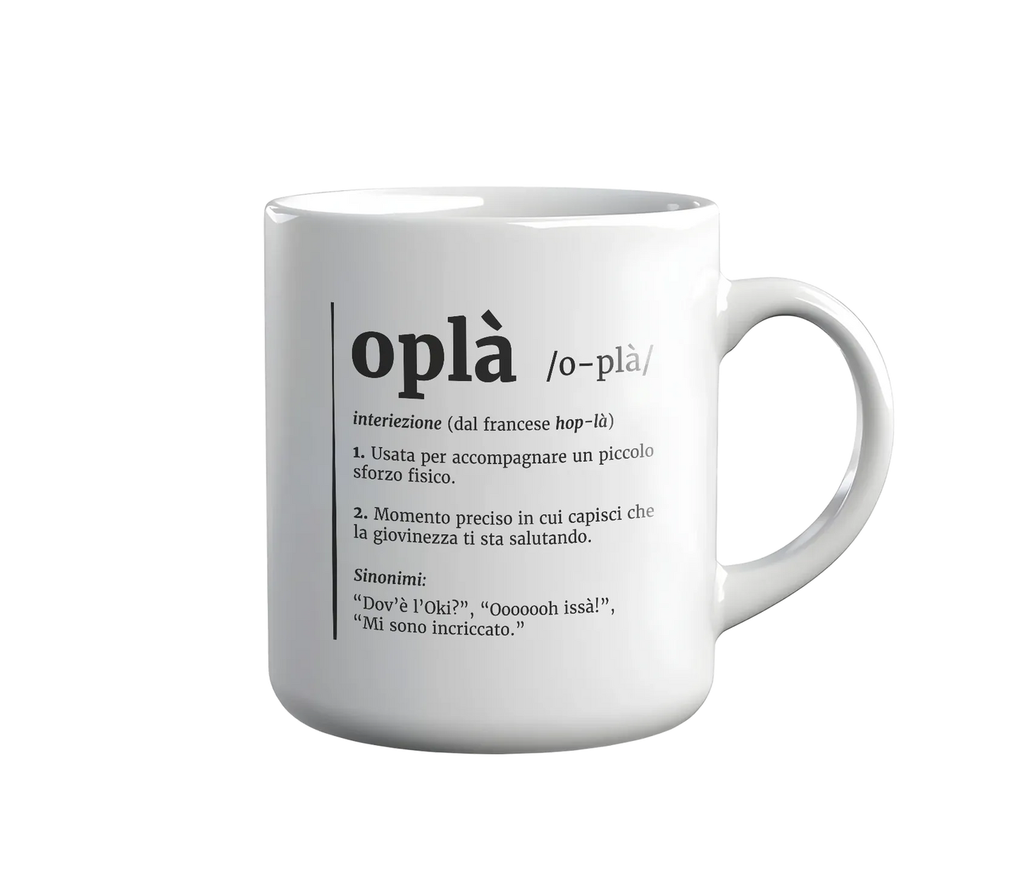 Kintu Tazza In Ceramica Oplà! - Definizione - Meme - Divertente