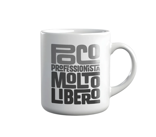 Kintu Tazza In Ceramica Ugip Poco Professionista Molto Libero - Meme - Divertente - Personaggi Famosi