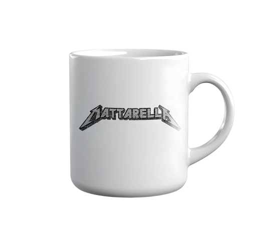 Kintu Tazza In Ceramica Mattarella Metallica - Divertente - Politica - Musica - Personaggi Famosi