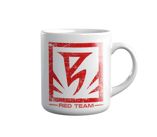 Kintu Tazza In Ceramica Red Team Ut - Tournament - Nerd - Dominio