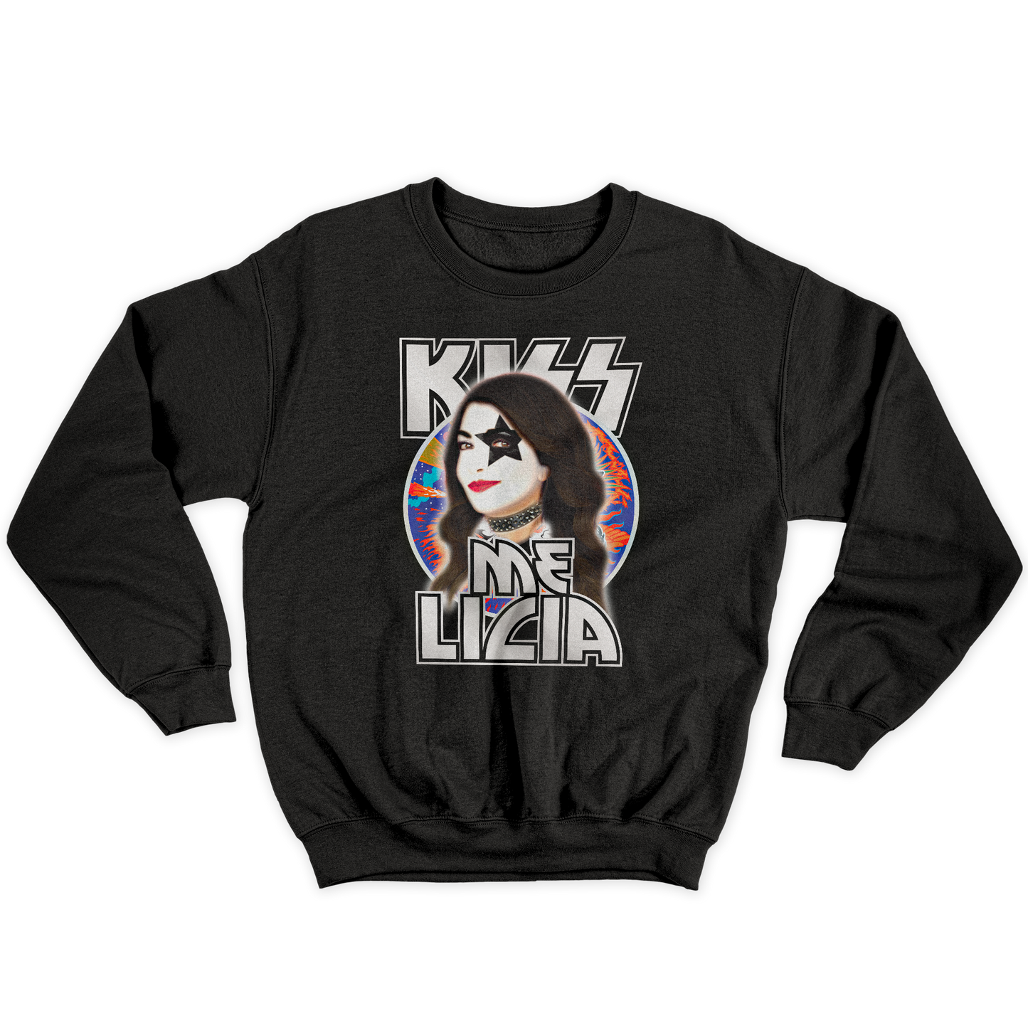 Kintu Felpa Girocollo Unisex Kiss Me Licia